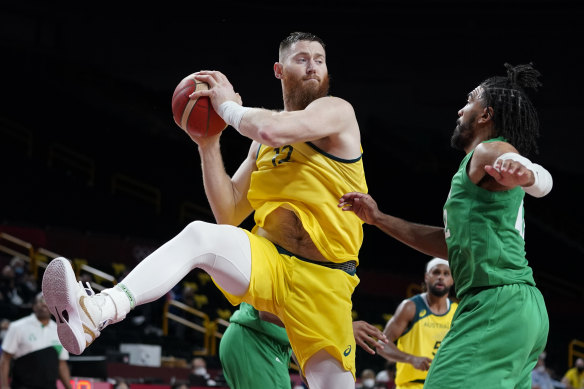 Aron Baynes’ Olympics could be over already.