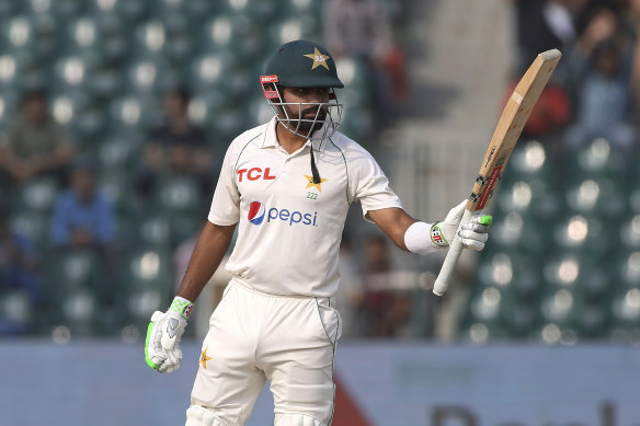 Pakistan’s captain Babar Azam.