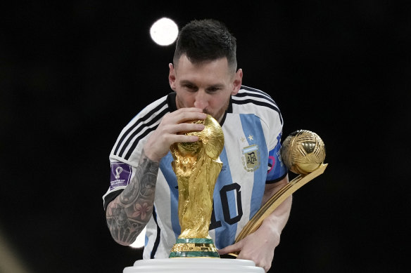 Lionel Messi capped his remarkable career with Argentina’s third World Cup triumph in Qatar in December.