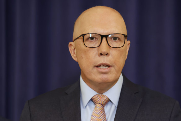 Opposition leader Peter Dutton says the Coalition’s tax plans will be shaped by the state of the budget.