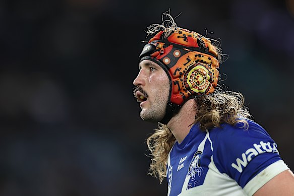 Bulldogs player Josh Curran.