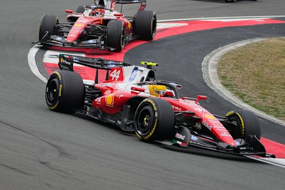 Lewis Hamilton.