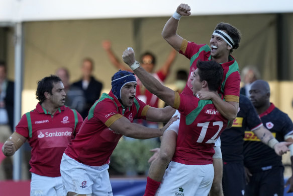 Portgual are in pool C at the 2023 Rugby World Cup, with the Wallabies.