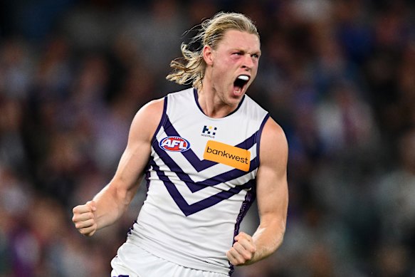 Young hopes to be celebrating again after Saturday’s AFL grand final.