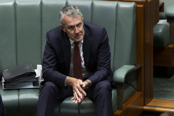 Attorney-General Mark Dreyfus during question time in parliament.