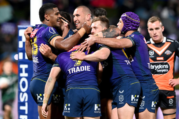 A home grand final would be a fitting reward for the wildly successful Melbourne Storm.
