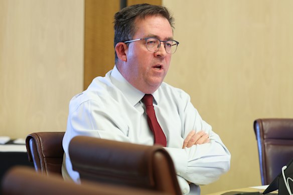 Liberal senator James McGrath.