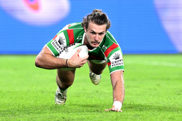 South Sydney centre Campbell Graham.