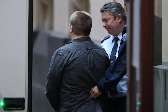 Jaymes Todd leaves the Supreme Court on Thursday.