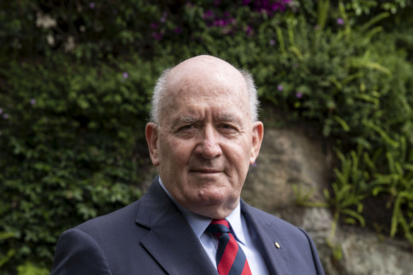 Former governor-general Peter Cosgrove says war between China and the US has always been a possibility.
