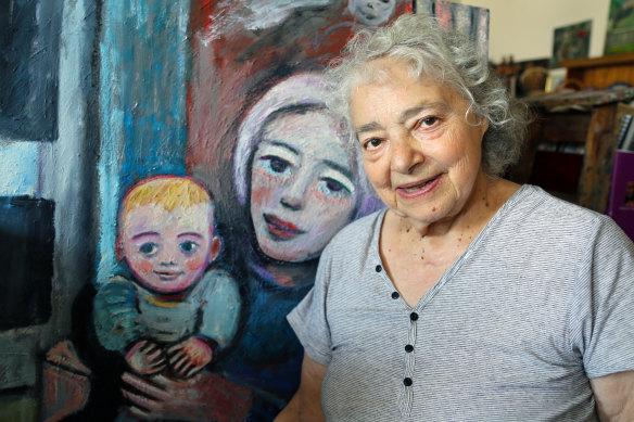 Mirka Mora in her Richmond studio in <i>Monsieur Mayonnaise</i>.