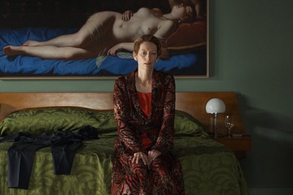 Tilda Swinton in Pedro Almodovar’s The Human Voice, aslo showing at this year’s MIFF.