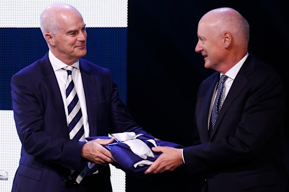 Craig Drummond is poised to replace Richard Goyder as AFL Commission chairman.