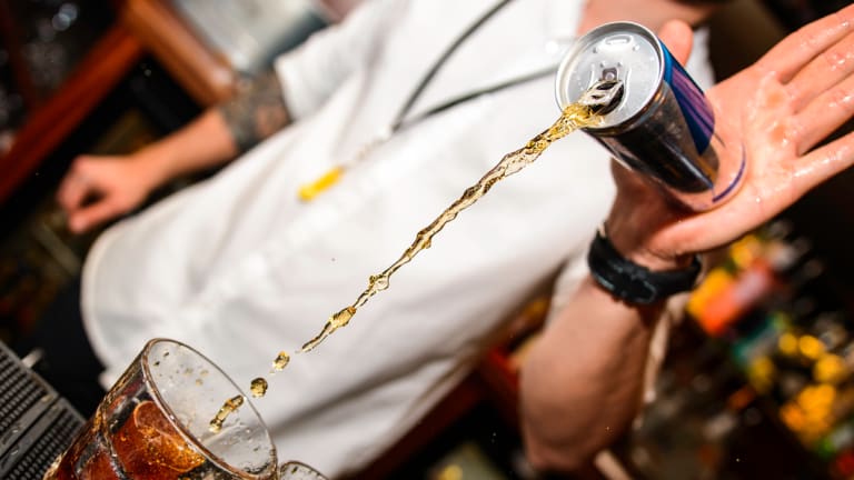 Red Bull is a popular mixer in nightclubs.