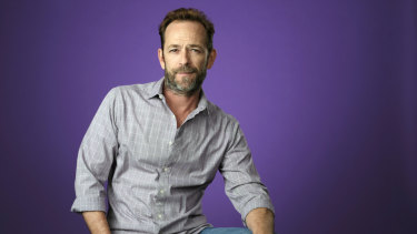Shannen Doherty on Luke Perry (pictured): "It helped all of us in a big way, paying our respects to him."