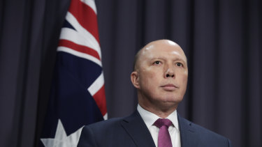 Home Affairs Minister Peter Dutton wants the laws to be repealed. 