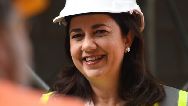 Queensland Premier Annastacia Palaszczuk: "Of course we support resource industries in this state".