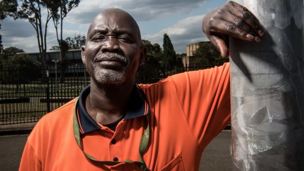 Cleaner Arou Akot said he needed a "job guarantee" - otherwise he would be homeless. 