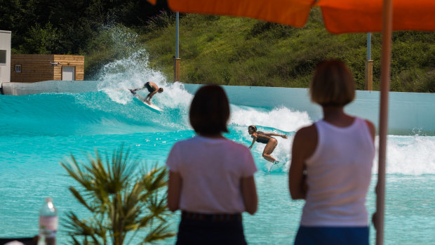 The group behind the surf park project say it will lead to about 50 full-time jobs once it is operating.