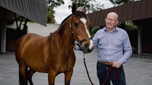 Terry Snow’s stepson Stephen Byron, photographed at Willinga Park, says “he always wanted to do more.”