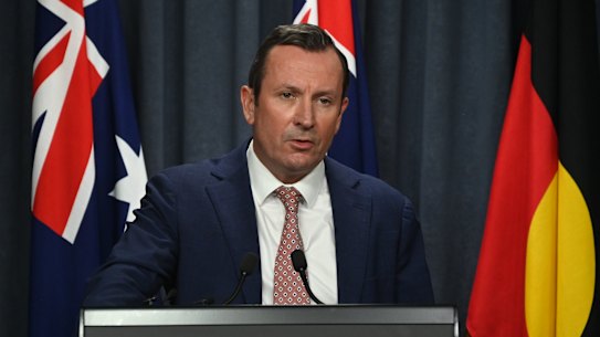 WA Premier Mark McGowan.