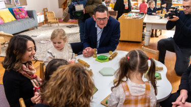 The Victorian Government has committed $9 billion to expand kindergarten programs and building 50 new early learning centres across Victoria.