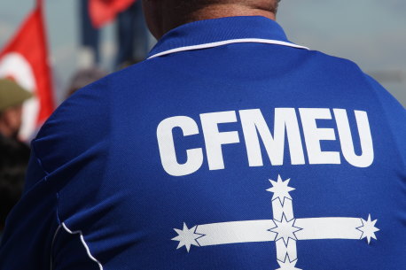 The CFMEU’s NSW branch joined Queensland in opposing government intervention in the scandal.