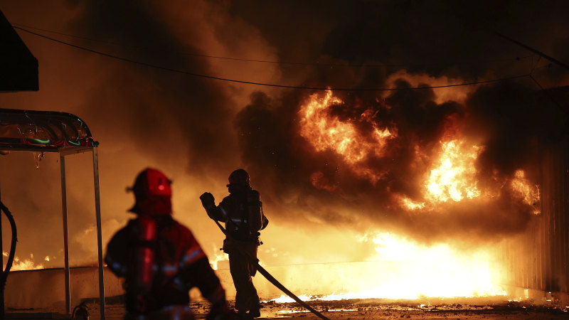 Dozens dead and injured as bushfires ravage South Korea