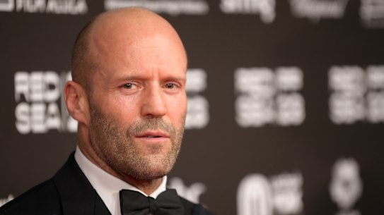 Easy masculinity: Jason Statham at the Red Sea International Film Festival this month.