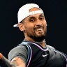 Nick Kyrgios goes head-to-head with Giovanni Mpetshi Perricard.
