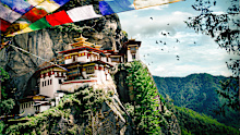 Tiger's Nest Monastery (Taktshang) in the Kingdom of Bhutan.