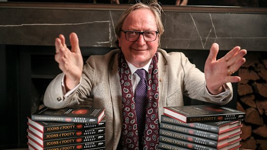 Legendary Bombers figure Kevin Sheedy.