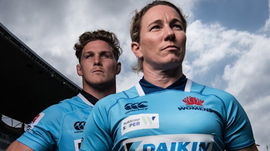 'Out the back': Ash Hewson says Allianz Stadium's facilities were woefully inadequate for women athletes. 