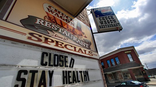 The jobless rate in the US has skyrocketed.