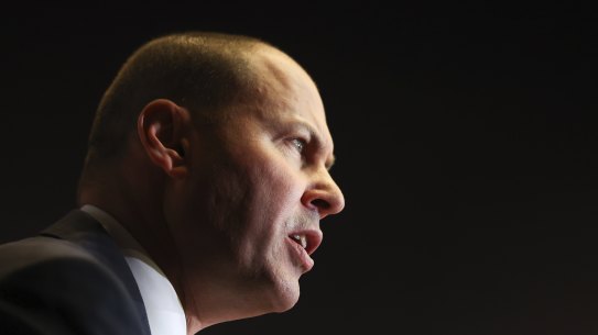 Treasurer Josh Frydenberg’s approach: “Repair the budget by repairing the economy”. 