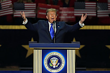 The US President made a bold pitch to voters at the Republican midterm convention in Dallas on Wednesday, promising a $5,000 dividend to every adult American if his party holds Congress.