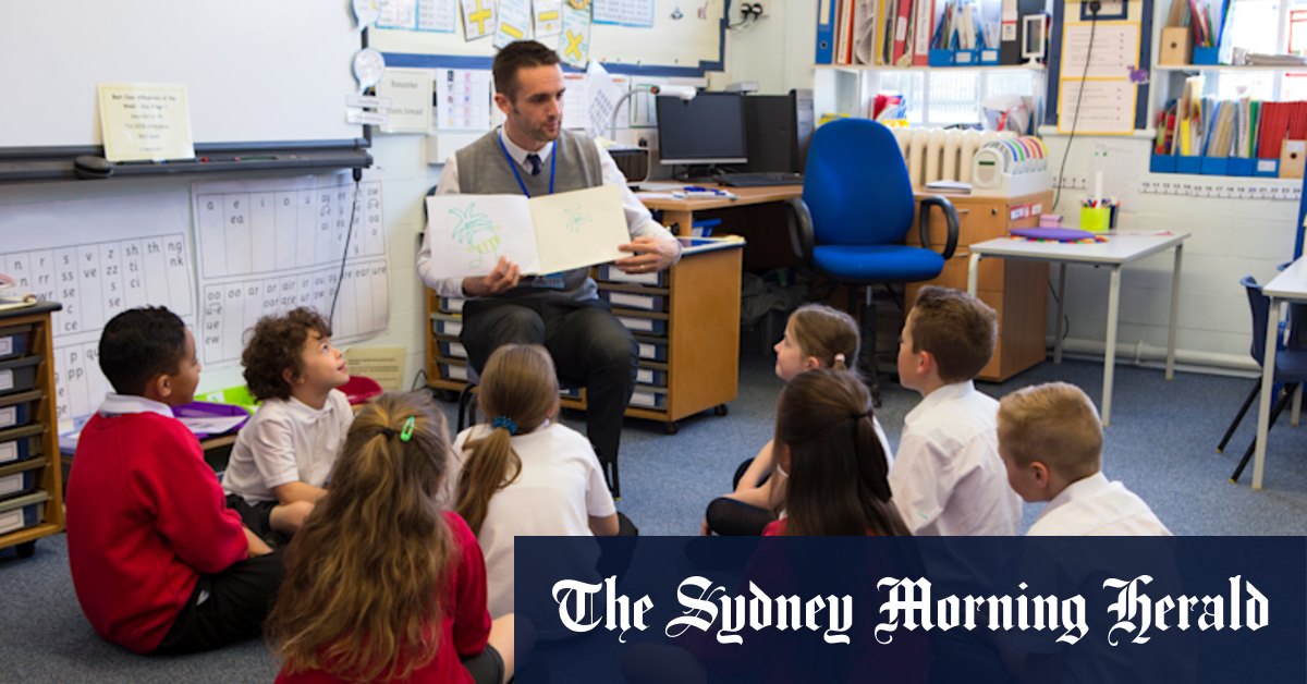 How many students turned up to school, and who looked after them