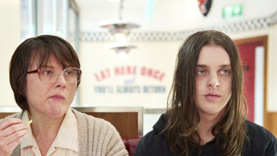 Monica Dolan and Earl Cave in Days of the Bagnold Summer.