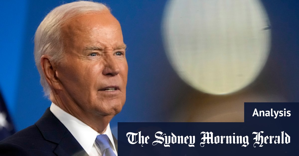 Shaky answers and several gaffes mean Biden’s press conference won’t stem the bleeding