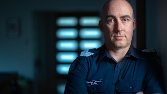 Sergeant Damian Lehmann pushed for a coronial investigation into the suicide of seven women of South Asian background in Whittlesea.