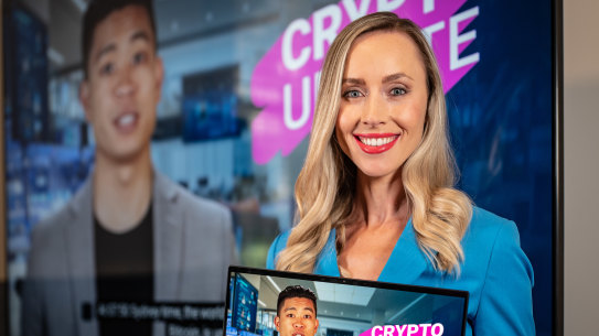 Fintech company Grafa began using their AI presenter, Andy, before recruiting journalist Sarah Hugham.