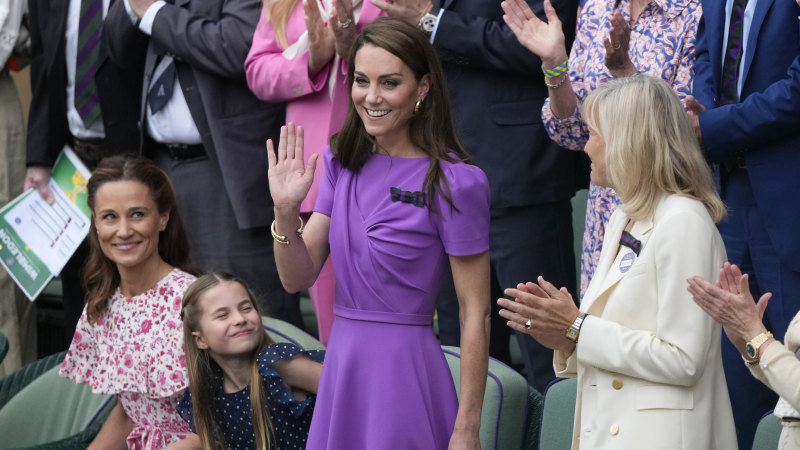 Princess Catherine’s purple streak is a Wimbledon winner