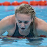 Ariarne Titmus said she was “absolutely buggered” after the 800m.