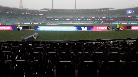 England are out of the World Cup after their semi-final against India was washed out.