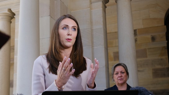 Housing Minister Meaghan Scanlon said the state’s $2 billion housing fund had provided homes to thousands of Queenslanders.