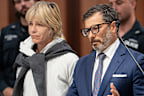 Selma Blair appeared in court over her alleged violent attack mid-flight, where her legal team claimed that it was sparked by missing her medication. 