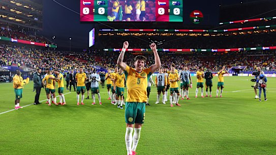 Jordy Bos era el jugador más peligroso de los Socceroos.