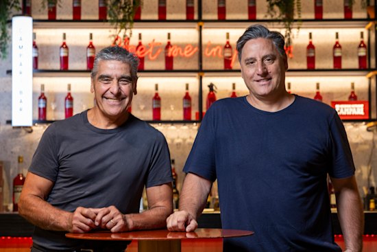 Fabio, left, and Yuri Angele – the brothers who run Brunetti.