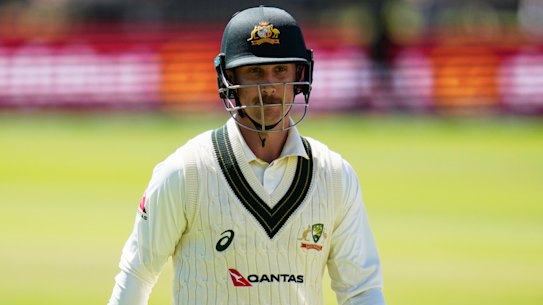 Nic Maddinson scored four runs across two innings in the second Test against South Africa in Gqeberha.