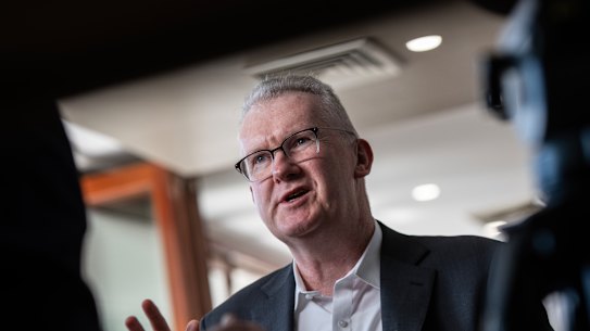 Home Affairs Minister Tony Burke. 